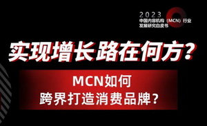 MCN如何跨界打造消费品牌？